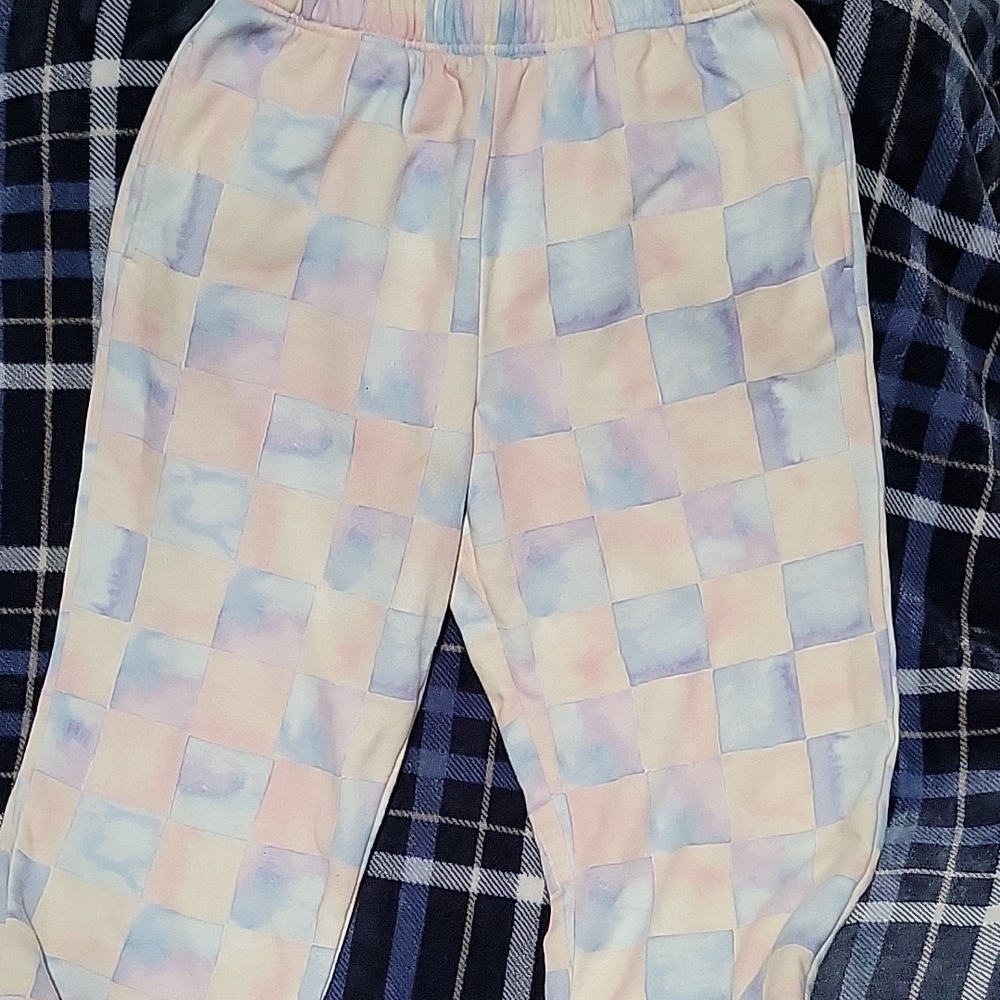 Pastel Checkered Pants